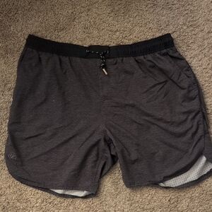 Men's Charcoal Athletic Shorts